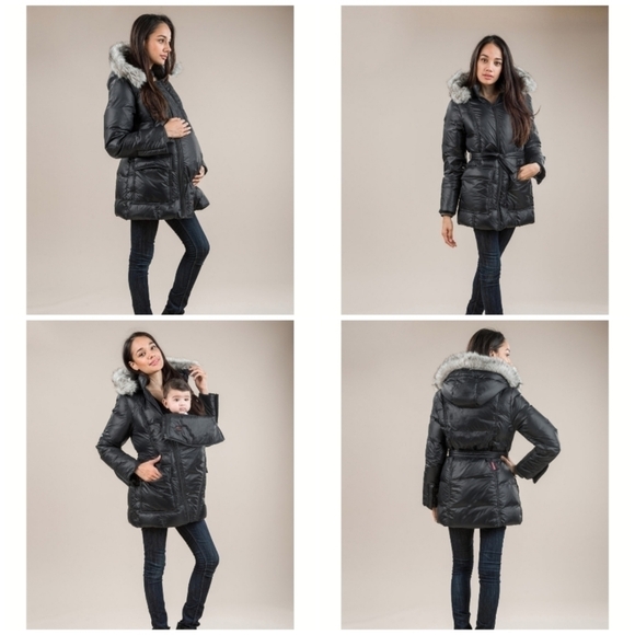 Maternity coat, THE M coat, convertible down coat Size XL - Picture 14 of 16